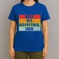 Best 911 Dispatcher Firstresponder Heroes Cute Gift T-Shirt thumb 4