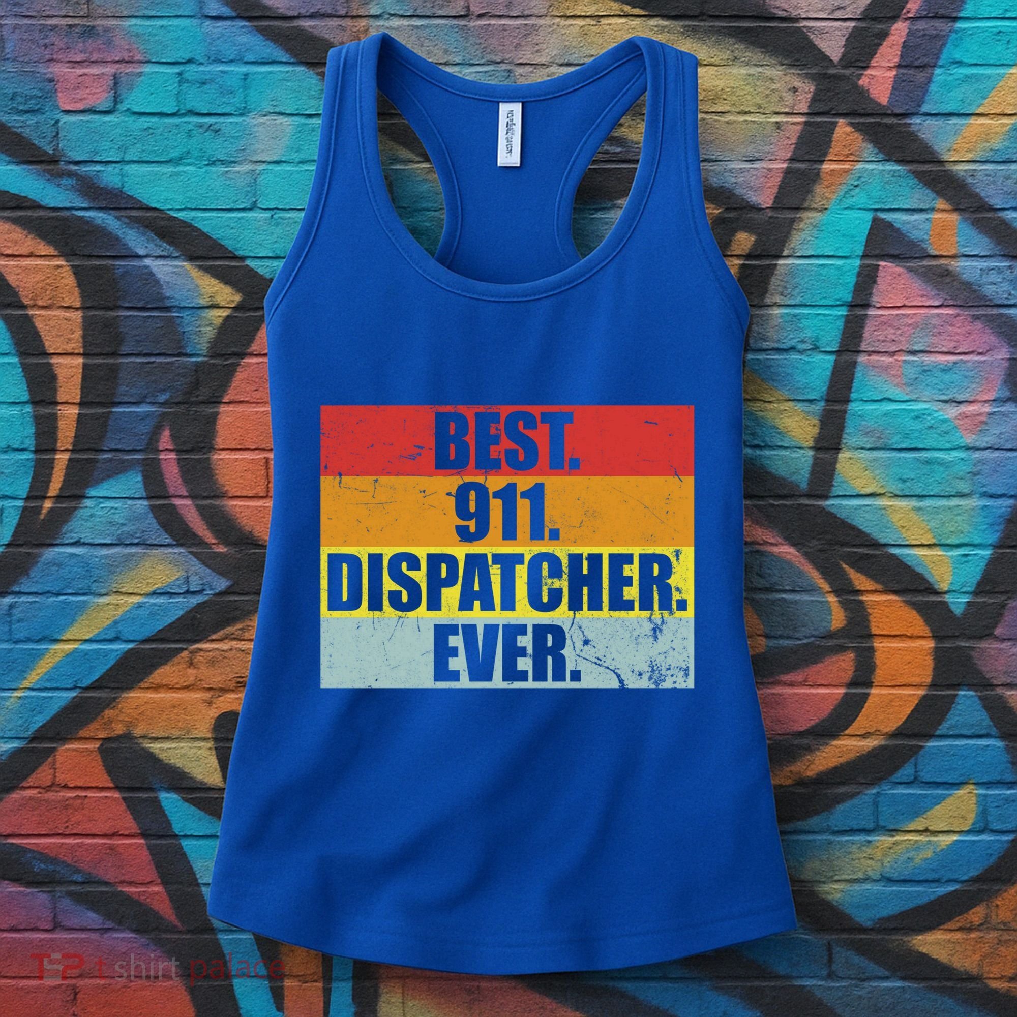 Best 911 Dispatcher Firstresponder Heroes Cute Gift Women's Tank Top
