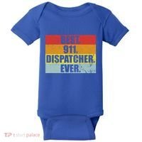 Best 911 Dispatcher Firstresponder Heroes Cute Gift Baby Bodysuit thumb 0