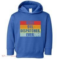 Best 911 Dispatcher Firstresponder Heroes Cute Gift Toddler Hoodie thumb 0