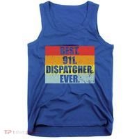Best 911 Dispatcher Firstresponder Heroes Cute Gift Tank Top thumb 0
