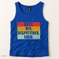 Best 911 Dispatcher Firstresponder Heroes Cute Gift Tank Top thumb 2