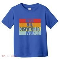 Best 911 Dispatcher Firstresponder Heroes Cute Gift Toddler T-Shirt thumb 0