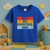 Best 911 Dispatcher Firstresponder Heroes Cute Gift Toddler T-Shirt thumb 3