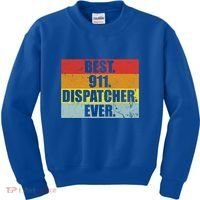 Best 911 Dispatcher Firstresponder Heroes Cute Gift Kids Sweatshirt thumb 0