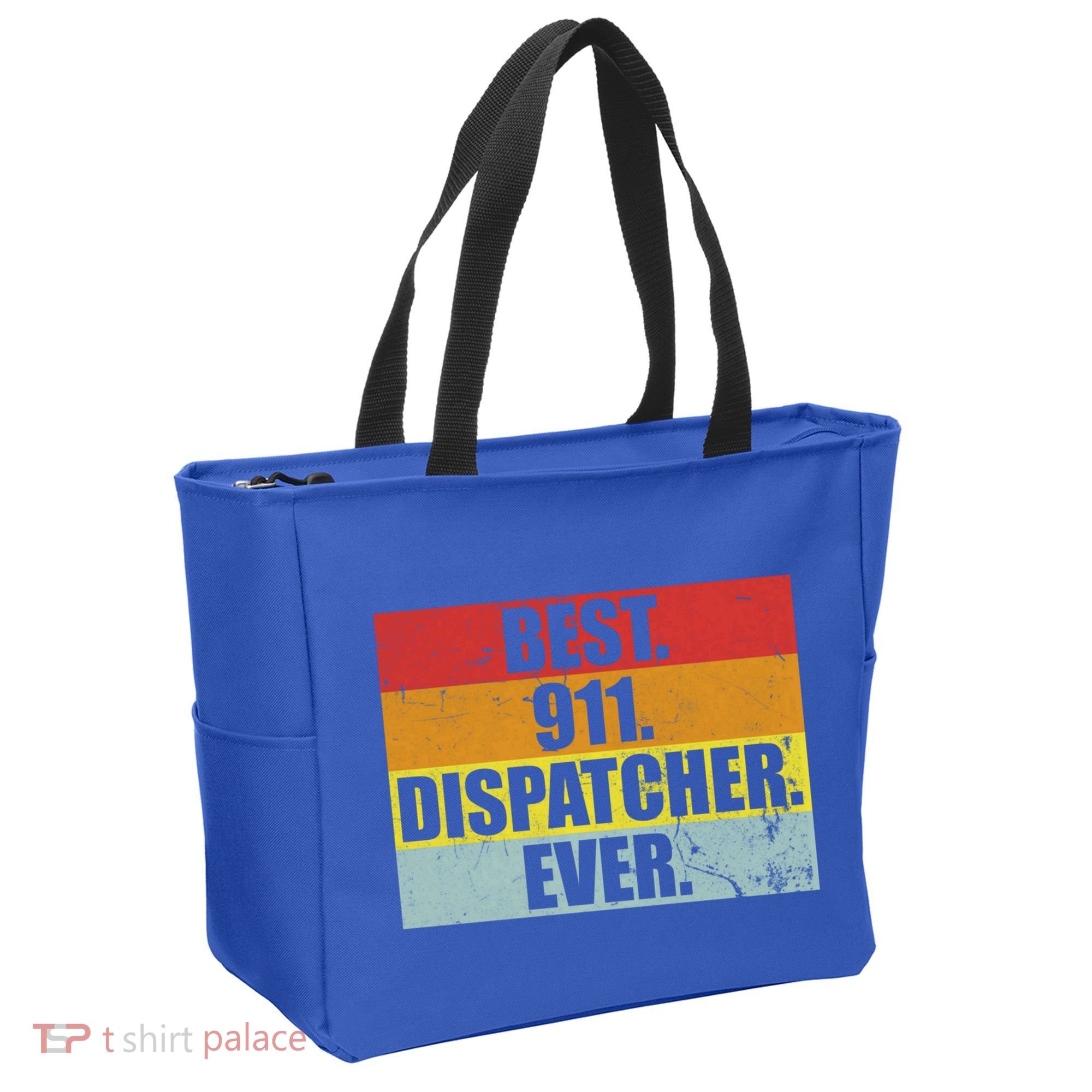 Best 911 Dispatcher Firstresponder Heroes Cute Gift Tote Bag