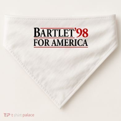 Bartlett’ 98 For America USA-Made Doggie Bandana