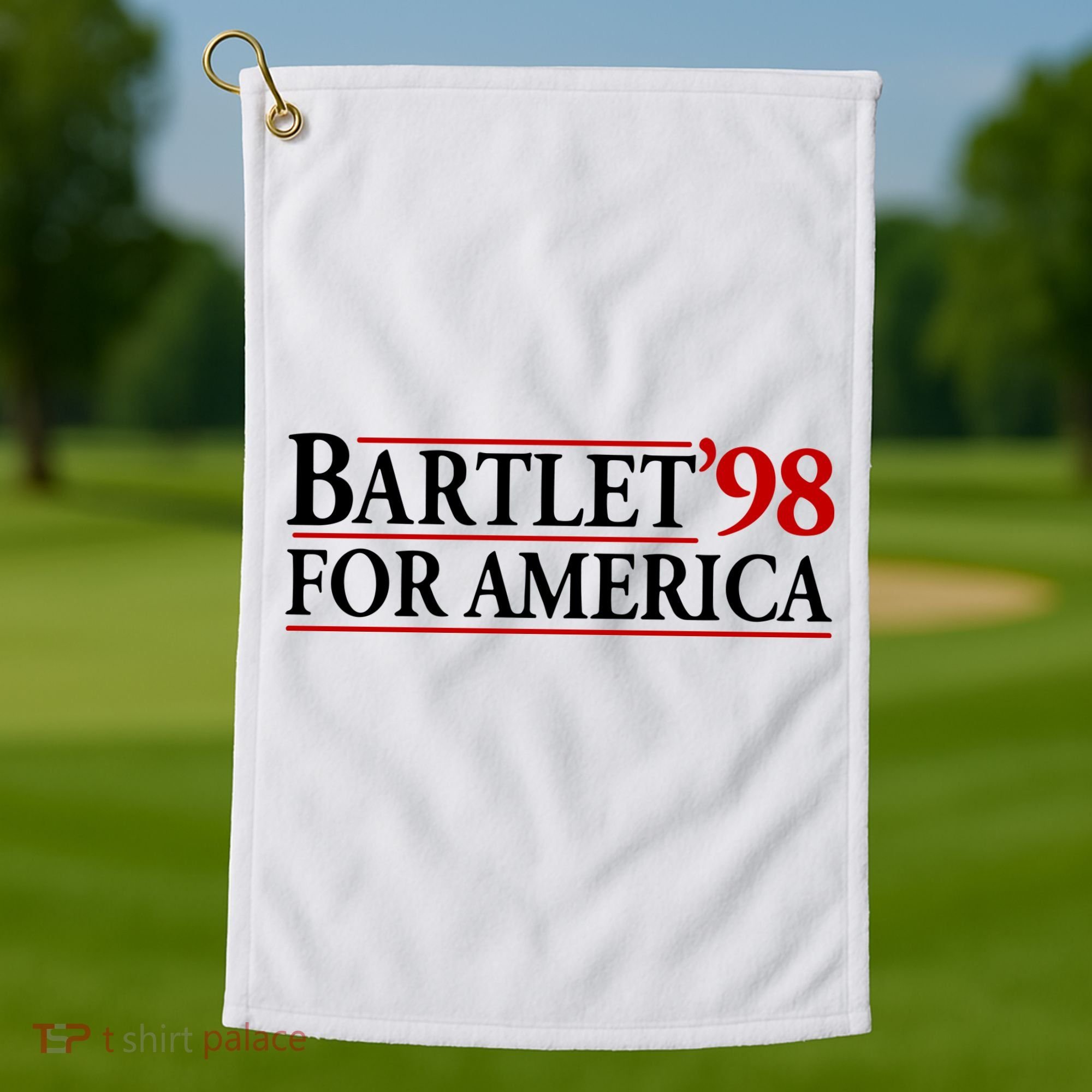 Bartlett’ 98 For America Golf Towel
