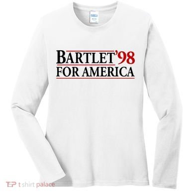 Bartlett’ 98 For America Women's Long Sleeve Shirt