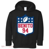 Benito 94 Sports Football Toddler Hoodie thumb 0