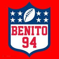 Benito 94 Sports Football Santa Hat thumb 1