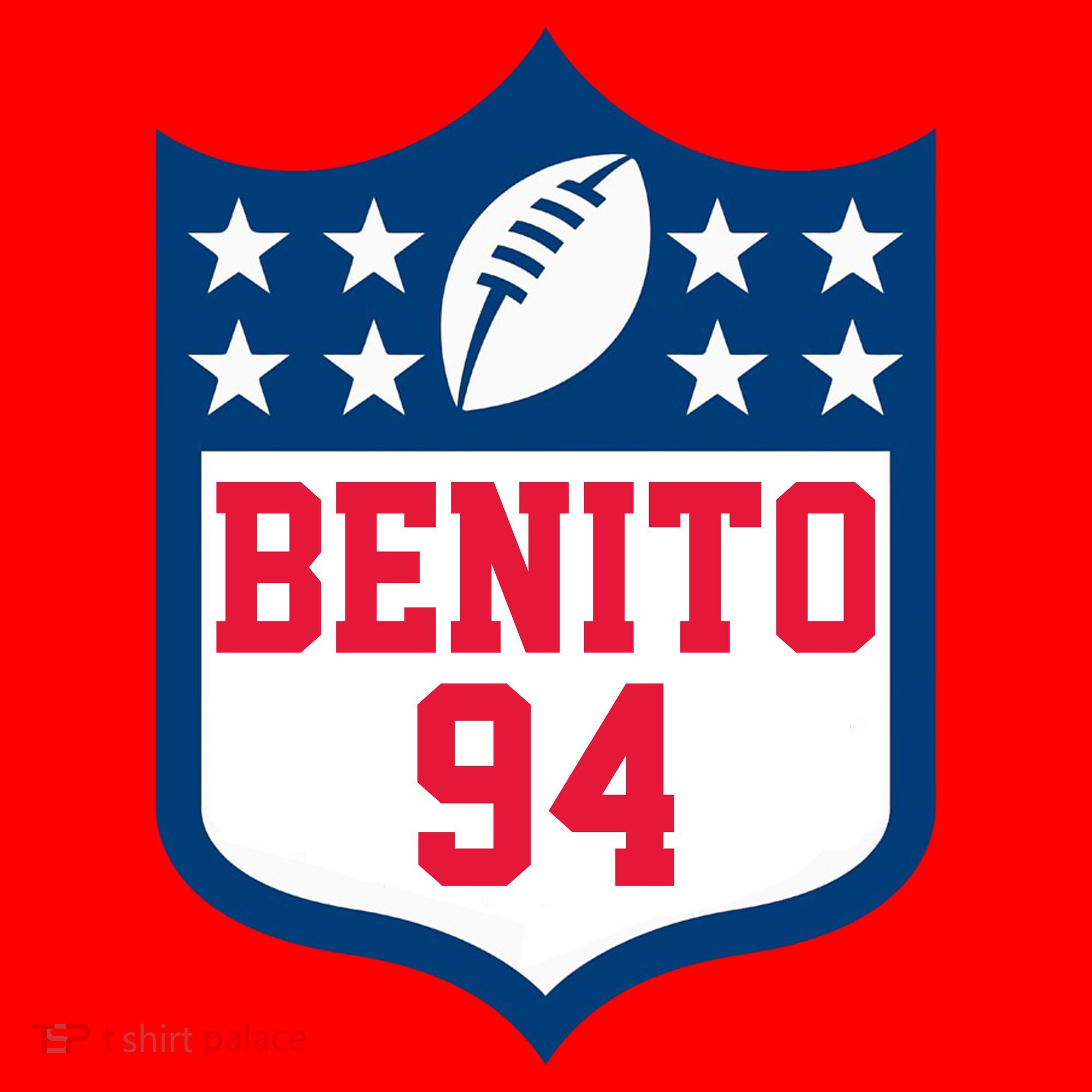 Benito 94 Sports Football Santa Hat