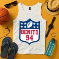 Benito 94 Sports Football Tank Top thumb 4