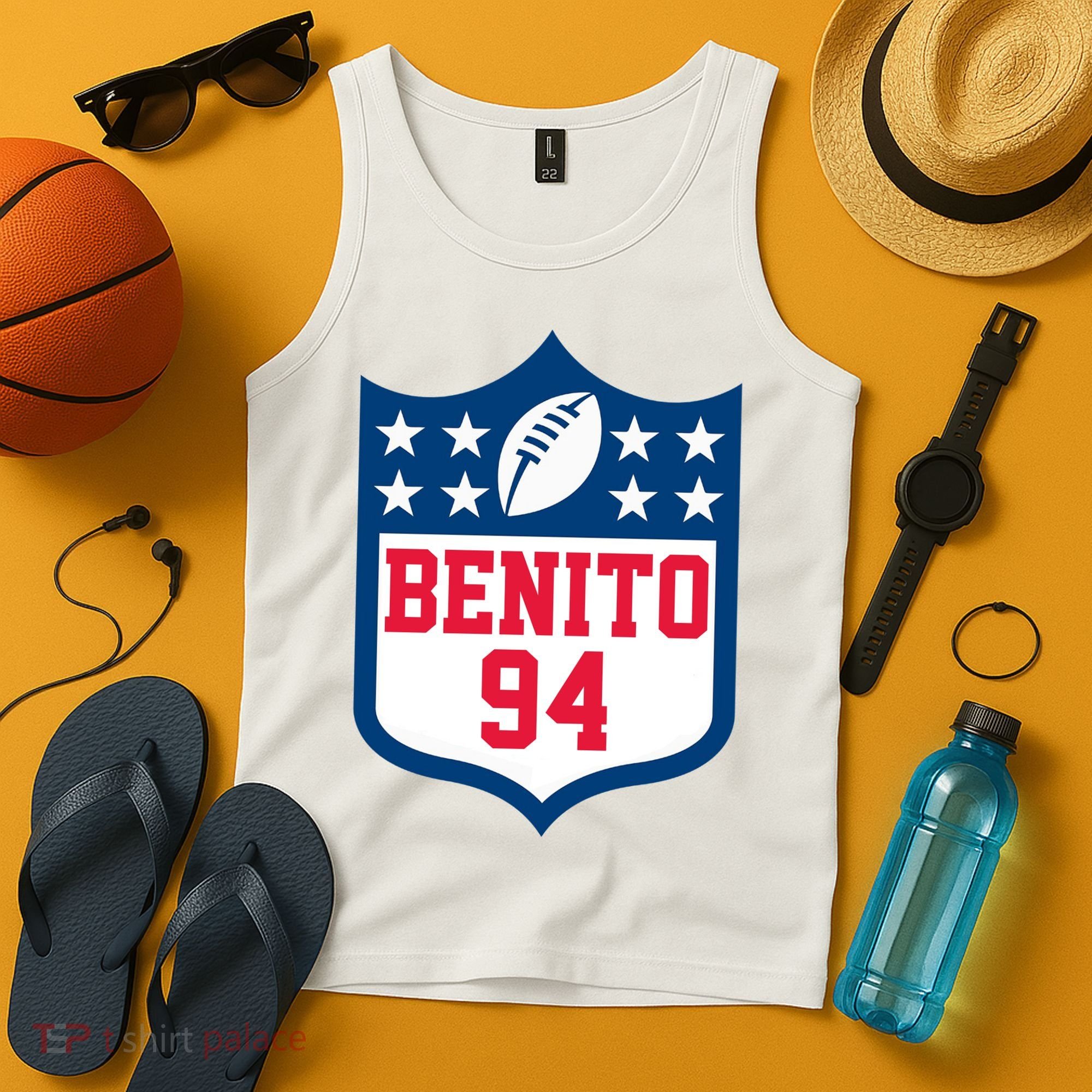 Benito 94 Sports Football Tank Top