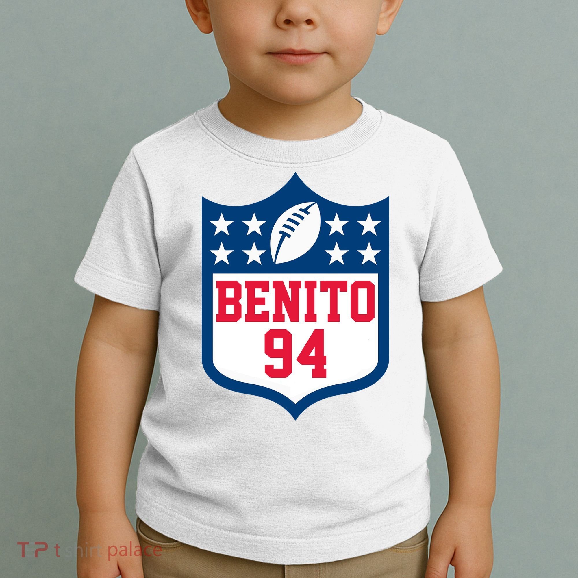 Benito 94 Sports Football Toddler T-Shirt