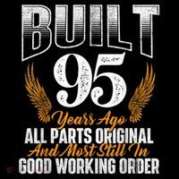 Built 95 Years Ago 95th Birthday 95 Years Old Bday Coffee Mug thumb 5