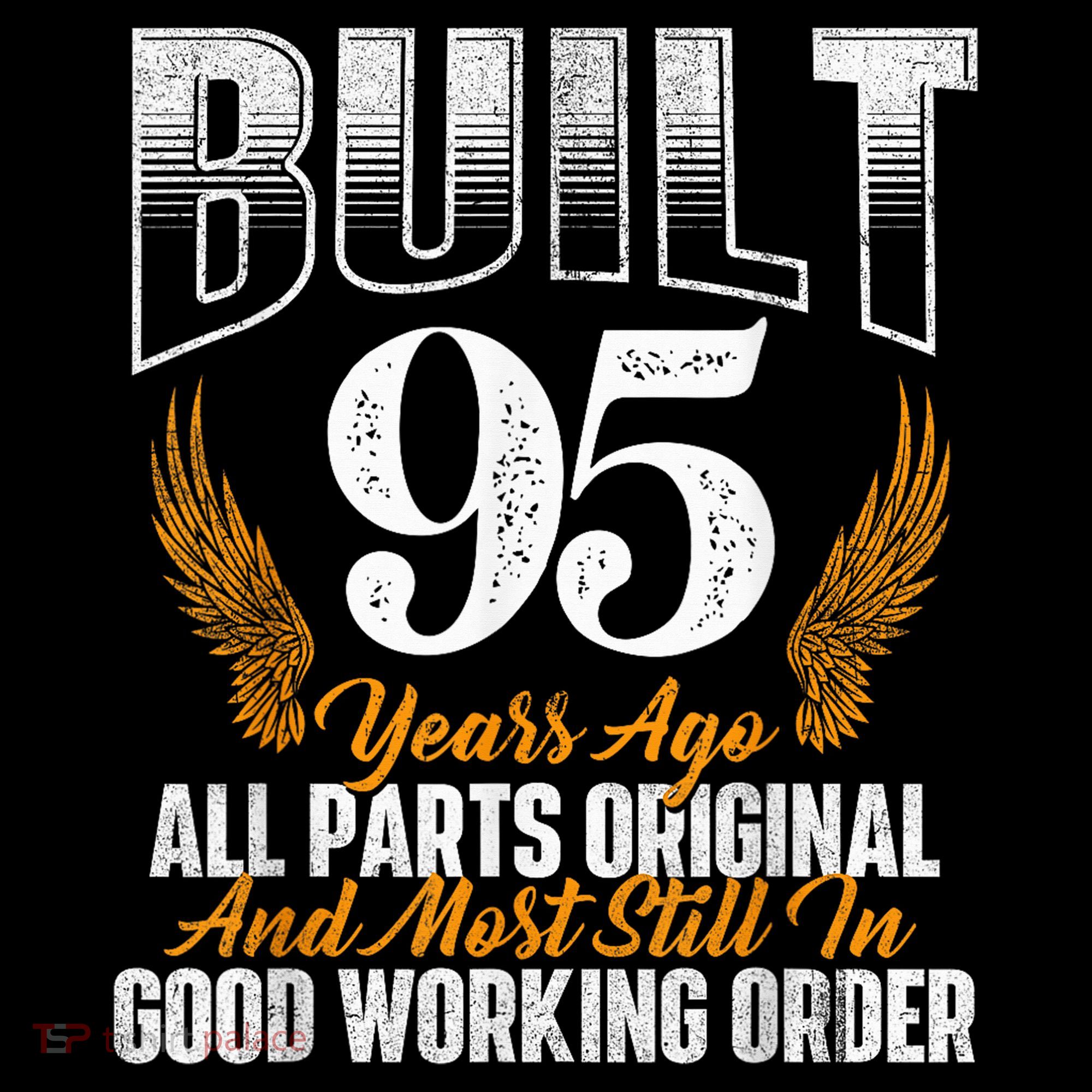Built 95 Years Ago 95th Birthday 95 Years Old Bday Coffee Mug