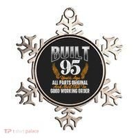 Built 95 Years Ago 95th Birthday 95 Years Old Bday Ornament thumb 0