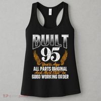 Built 95 Years Ago 95th Birthday 95 Years Old Bday Women's Tank Top thumb 3