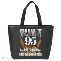 Built 95 Years Ago 95th Birthday 95 Years Old Bday Tote Bag thumb 0