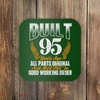 Built 95 Years Ago 95th Birthday 95 Years Old Bday Coaster thumb 0