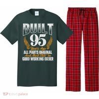 Built 95 Years Ago 95th Birthday 95 Years Old Bday Pajama Set thumb 0