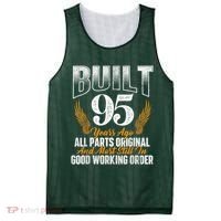 Built 95 Years Ago 95th Birthday 95 Years Old Bday Mesh Reversible Basketball Jersey Tank thumb 0