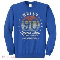 Built 90 Years Ago Funny Gift All Parts Original Funny Gift 90th Birthday Gift Sweatshirt thumb 0