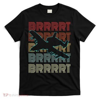 Brrrrt A 10 Warthog Vintage Retro Style T-Shirt
