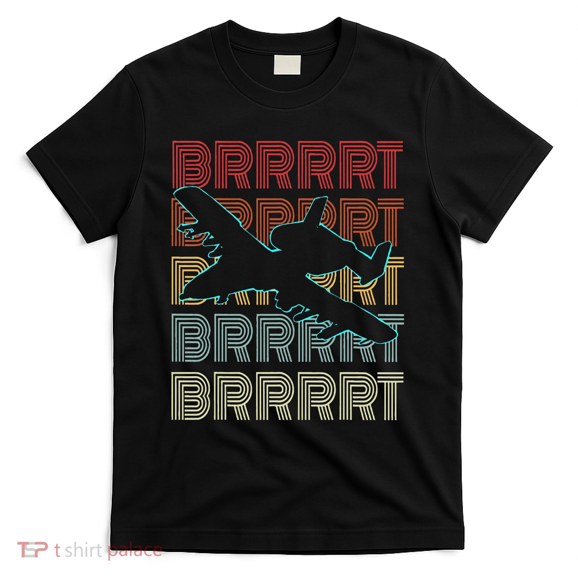 Brrrrt A 10 Warthog Vintage Retro Style T-Shirt