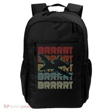 Brrrrt A 10 Warthog Vintage Retro Style Backpack