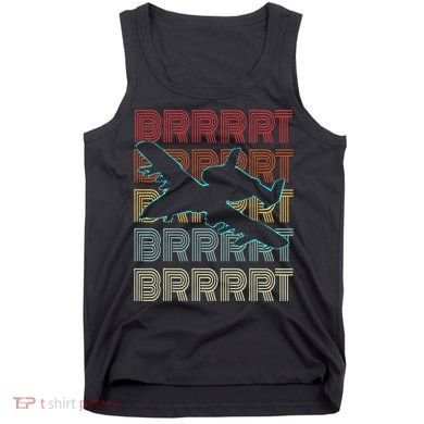 Brrrrt A 10 Warthog Vintage Retro Style Tank Top