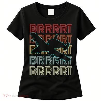 Brrrrt A 10 Warthog Vintage Retro Style Women's T-Shirt