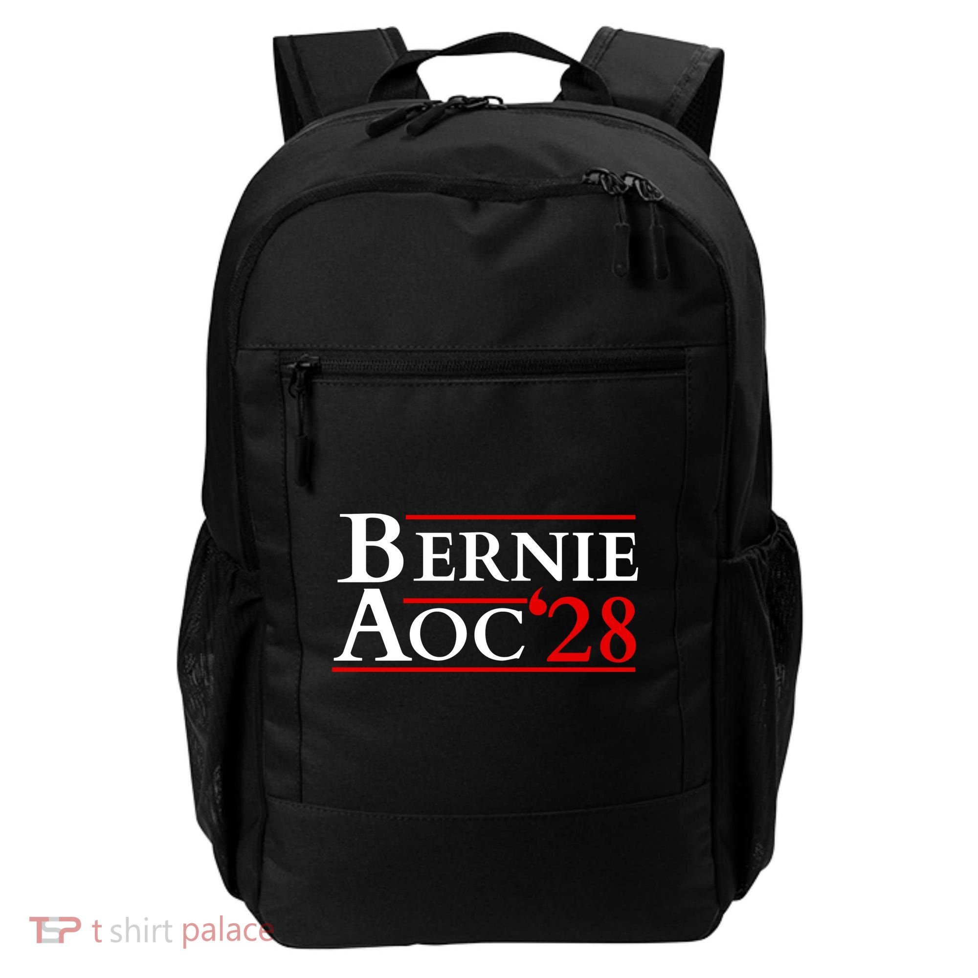 Bernie AOC 2028 Bernie Sanders Alexandria Cortez President  Backpack