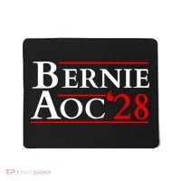 Bernie AOC 2028 Bernie Sanders Alexandria Cortez President  Mousepad thumb 0