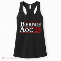 Bernie AOC 2028 Bernie Sanders Alexandria Cortez President  Women's Tank Top thumb 0