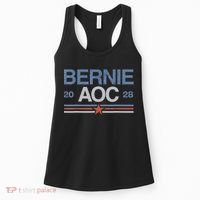 Bernie AOC 2028 For Progressives & Liberals Women's Tank Top thumb 0