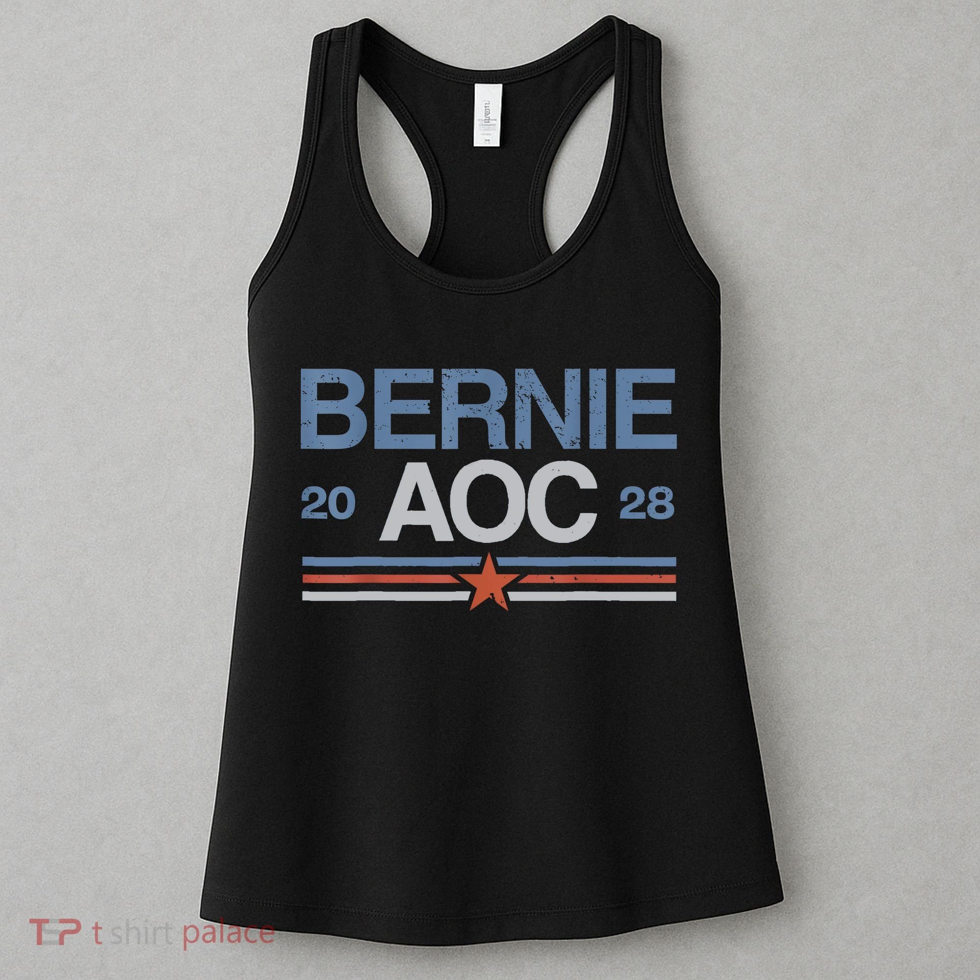 Bernie AOC 2028 For Progressives & Liberals Women's Tank Top