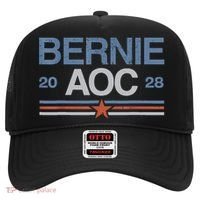 Bernie AOC 2028 For Progressives & Liberals Hat thumb 0