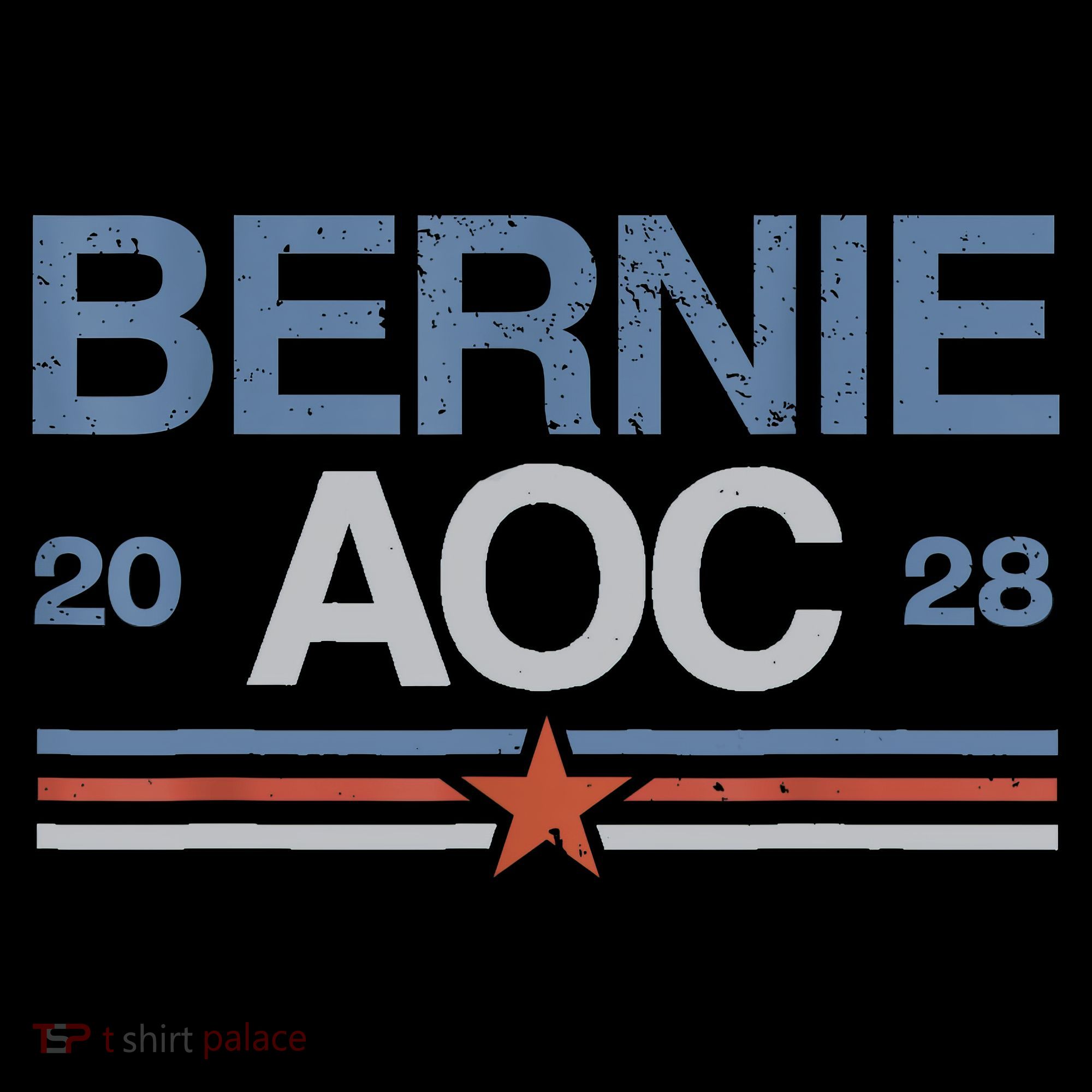 Bernie AOC 2028 For Progressives & Liberals Toddler Hoodie