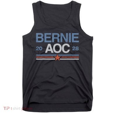 Bernie AOC 2028 For Progressives & Liberals Tank Top