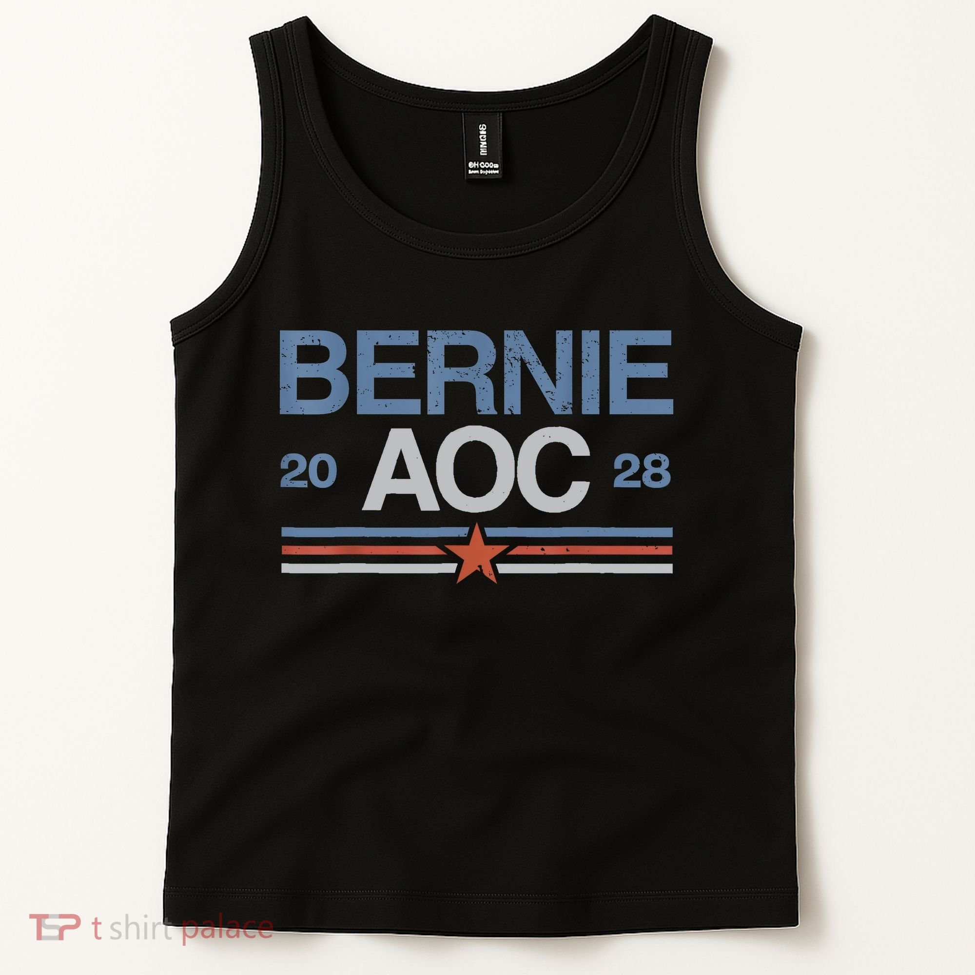 Bernie AOC 2028 For Progressives & Liberals Tank Top