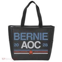 Bernie AOC 2028 For Progressives & Liberals Tote Bag thumb 0