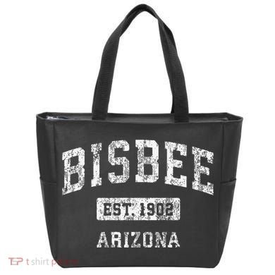 Bisbee Arizona Az Vintage Established Tote Bag