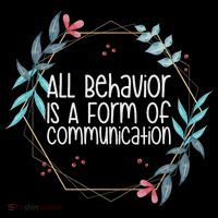 Behavior Analyst All Behavior Is A Form Of Communication Toddler Hoodie thumb 2