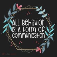 Behavior Analyst All Behavior Is A Form Of Communication Golf Towel thumb 3