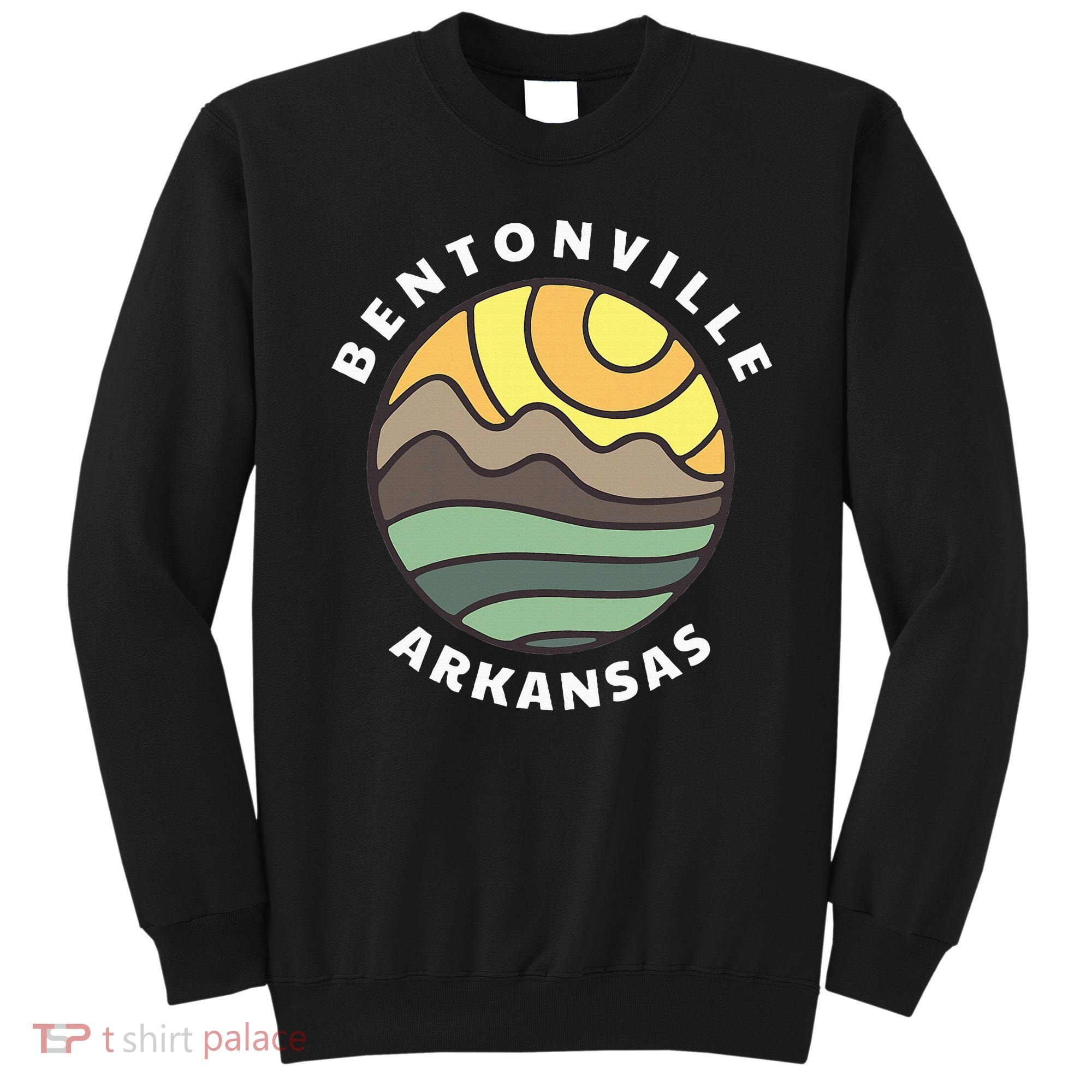 Bentonville Arkansas Ar Mountain Vacation Souvenir Sweatshirt