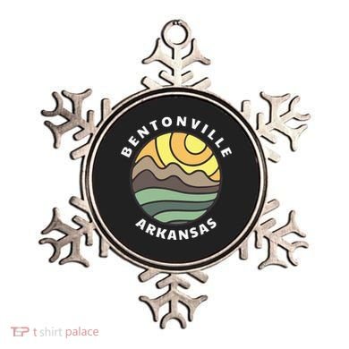 Bentonville Arkansas Ar Mountain Vacation Souvenir Ornament