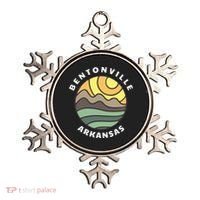 Bentonville Arkansas Ar Mountain Vacation Souvenir Ornament thumb 0