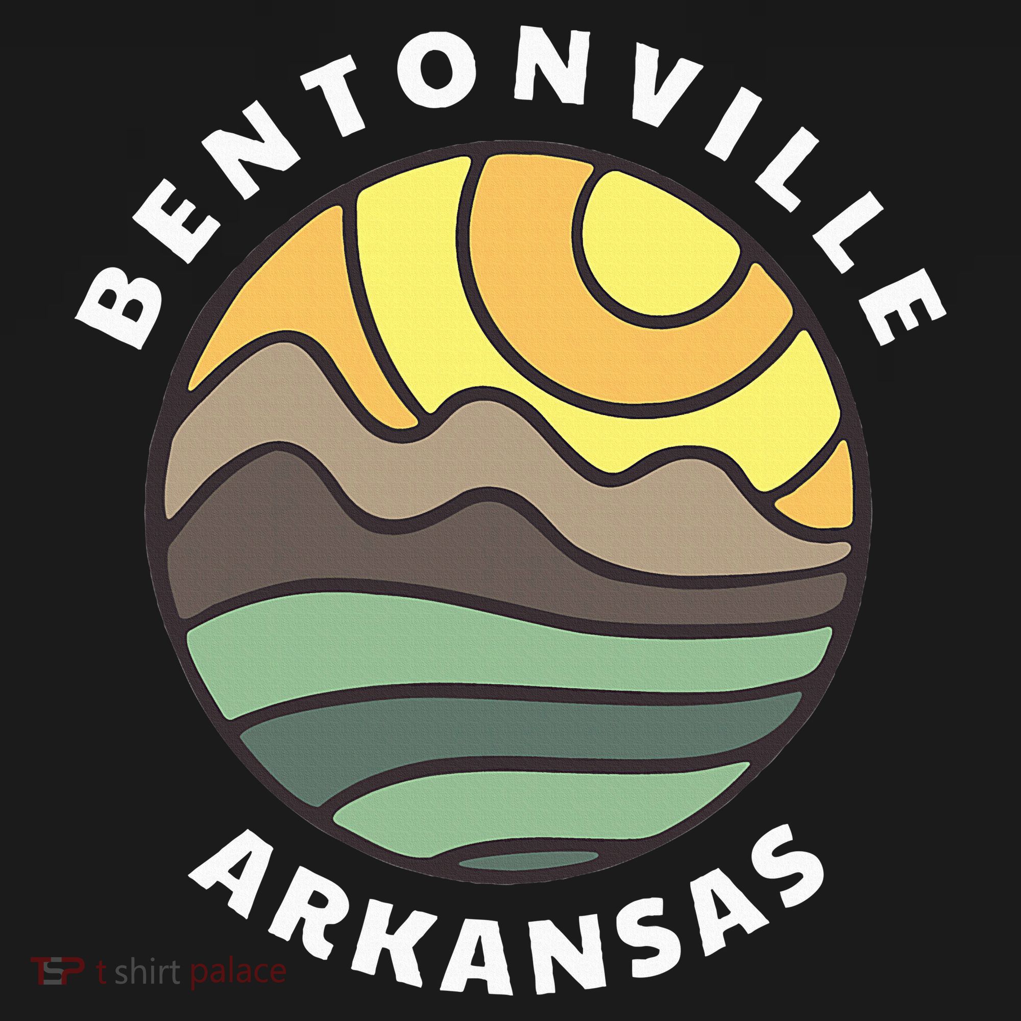 Bentonville Arkansas Ar Mountain Vacation Souvenir Toddler Hoodie